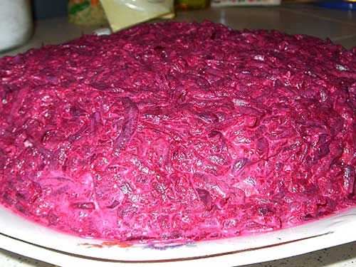 Рыба `Под шубой`